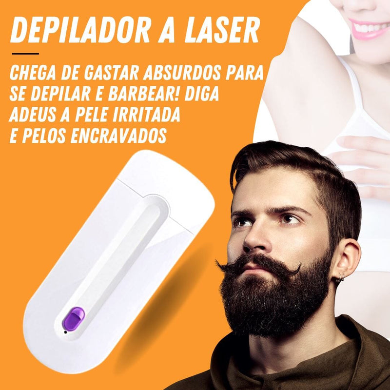 Depilador a Laser Profissional - Removedor de Pelos Elétrico